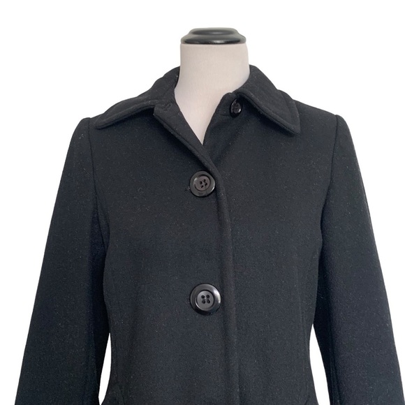 Ann Klein 90 y2k black coat - Picture 7 of 10
